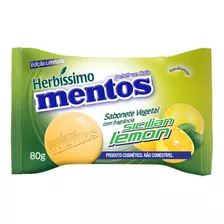 Mentos Sabonete Vegetal 80g Limão Siciliano - Herbíssimo