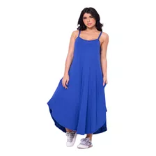 Vestido Maxi Com Bolso Casual Feminino Lindo Barato