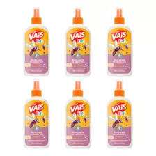 Repelente Insectos Mosquitos Vais Stop Kids 200ml X 6