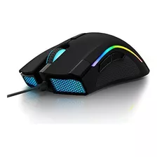 Mouse Gamer Delux Ergonomico Rgb 24000dpi