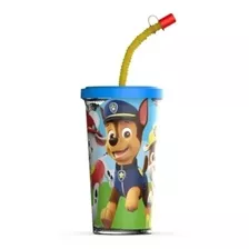 Vaso Sport Con Sorbete Paw Patrol Original