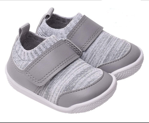 Zapatilla Bebe Primeros Pasos Elastizada Ergonomica Abrojo K