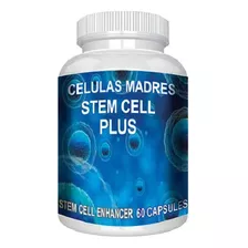 Celulas Madre Stem Plus Alga Afa 1000 Mg 60 Cap. Americano Sabor Sin Sabor