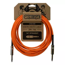 Orange Cable Instrumento De 6 Mts