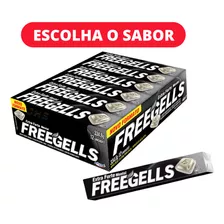 Bala Pastilha Drops Freegells Caixa Display C/12 Sabores