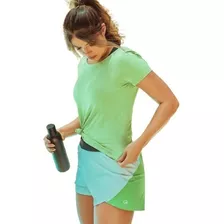 Camisa Feminina Dry Fit Verde Pistache