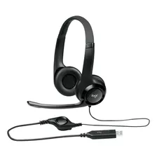 Auriculares Vincha Headset Logitech H390 Usb Clearchat Mic ®