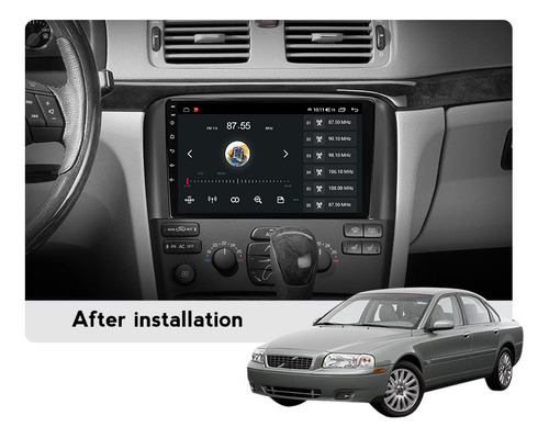 U For Volvo S80 1998-2006 Cmara Gps Carplay Estreo 2+32g Foto 3