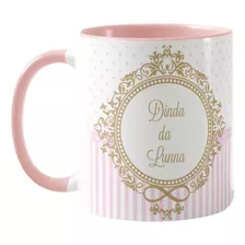 Caneca Personalizada Para Madrinha De Batizado Com Nomes