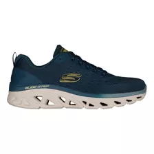 Tenis Skechers 232269teal Glide-step Sport Hombre