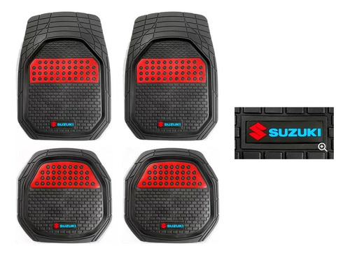 Tapetes 4 Piezas Bandeja 3d Logo Suzuki S-cross 2023 A 2024 Foto 4