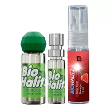 1 Bio Hálitz Spray 1 Bio Hálitz Gotas 1 Bio Halitz Morango