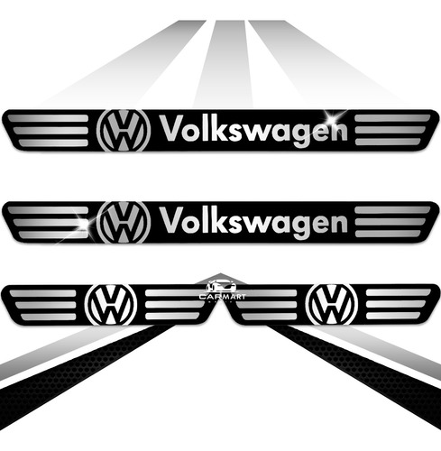 Embellecedor Estribos Volkswagen Aluminio 4 Puertas Colores Foto 6