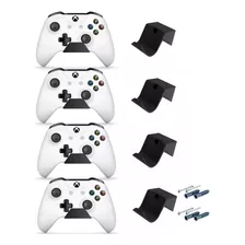 4 Soportes Base Control Xbox One X / S De Pared Universal