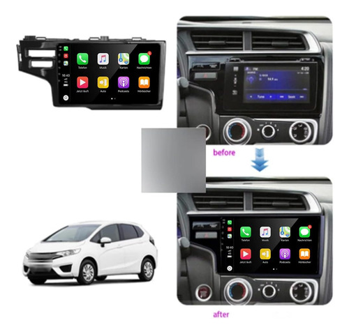 Para Honda Fit Radio 2014-2018 Car Stereo Carplay/android Au Foto 2