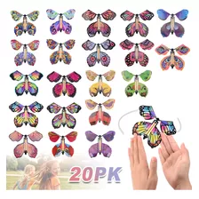 20 Piezas Juguetes Voladores Mariposas Mágicas Regalo Para