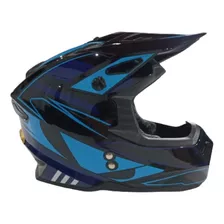 Cascos De Motos Cross Hro Mx03 Azul Airoh/mt/ls2/hjc/ich