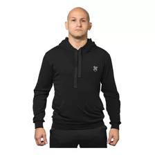 Casaco Masculino Feminino Premium Preto Com Capuz Gorilla