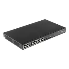 Dahua Pfs4428-24gt-370, Switch Poe Gigabit 24p 370w L2 4sfp