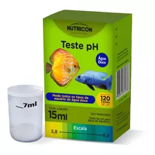 Teste Analise De Ph Nutricon Para Aquários 15ml 4un