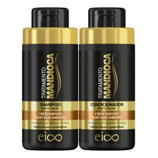 Kit Eico Tratamento Mandioca Shampoo + Condicionador 450ml