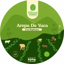 Arepa De Yuca Con Espinaca 250 Gr 