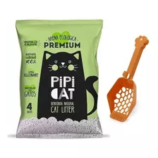 Arena Para Gatos Premium Pipicat 4kg + Pala Sanitaria