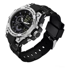 Reloj Despertador Luminoso Multifunción Para Hombre Sanda 33