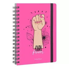 Caderno Premium Girl Power Notas Com Linhas Anotações 15x21