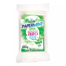 Papermint Menta 20 Lâminas Bucal Refrescantes Zero Açúcar