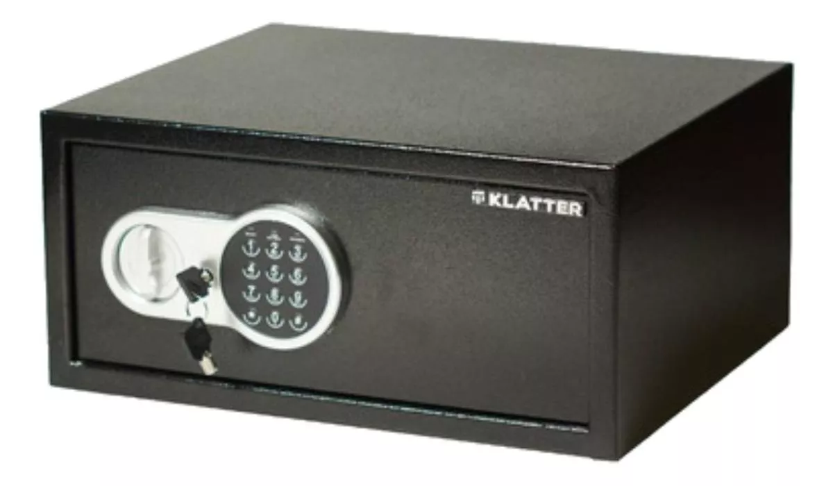 Cofre Klatter Notebook Com Abertura Eletrônica Cor Preto