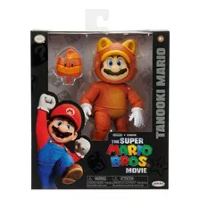 Super Mario Bros Movie Mario Tanooki 5 Pulgadas