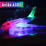 AviÃ£o A-380 Bate - Volta, Com Som E Luzes Coloridas