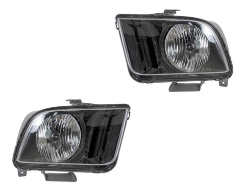 Par De Faros Depo Ford Mustang 2005 2006 2007 2008 2009 Foto 5