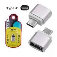 Adaptador Otg Tipo C Usb Para Celular E Tablet