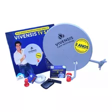 Receptor De Tv Vivensis Vx10 Sat Hd + Antena Banda Ku + Lnbf