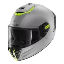 Casco Integral Shark Spartan Rs Gris Verde Mate Rider One