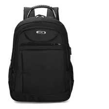 Mochila Kl Executive Noir Alta Durabilidade 48cm Notebook