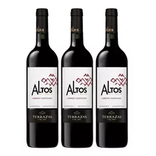 Altos Del Plata Cabernet Sauvignon Vino Tinto 750ml Pack X3