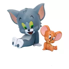 Tom Y Jerry Gato Y Ratón Mini Figuras Animé Muñecos Juguete 