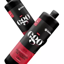 Kit 02 Shampoo Realçador De Cores Ego Bubbles 1000ml