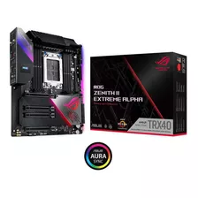 Placa Mae Asus Rog Zenith Ii Extreme Strx4 Amd Pcie 4.0 Cor Black / Rgb