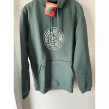 Rip Curl Buzo Hoodie Verde Musgo Nuevo Talle L