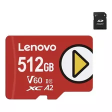 Tarjeta Sd 512gb Lenovo Play A2 V60 U10 / Switch+ Steam Deck