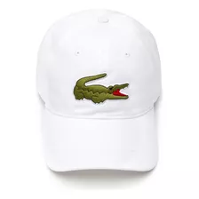 Gorro Lacoste Original Gorra Vicera Verano Blanco