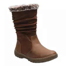 Bota Azaleia Samas 2 Café Mujer