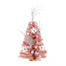 Árbol De Navidad 1,00 M + Kit Decoración De Lujo M1 - Sheshu