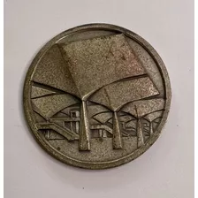 Medalha Estaçao Rodoviária De Fortaleza 5,8 Cm Diam. 