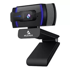 Camara Web De 1080p Con Enfoque Automatico 2021 Con Microfon Color Black