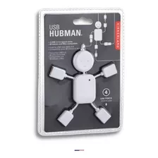 Humano Multi Usb 2.0 Kikkerland 10,2 X 10,8 X 0,6 Cm